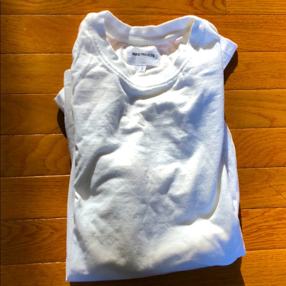Norse Projects white long sleeve